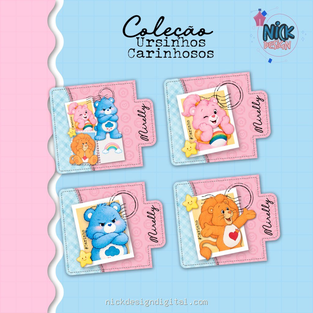 Coleção Ursinho Carinhosos (Metamopaper) - Imagem 9