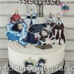 Black Clover - Topo de Bolo