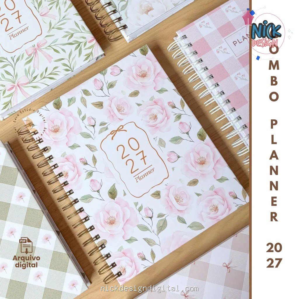 COMBO Planner 2027 (Sara) - Imagem 1