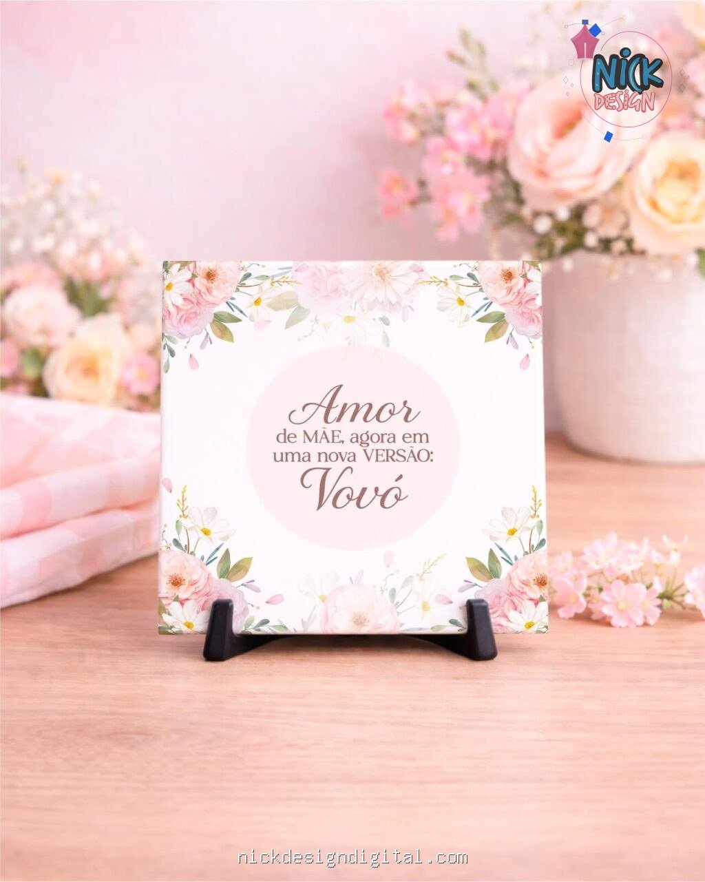 Dia das Mães V7 SEM FOTO - Artes Azulejos - Imagem 2