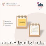 Mini Calendário 2027 (7 x 7,4cm)