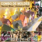 COMBO Moldes Decoração de Natal
