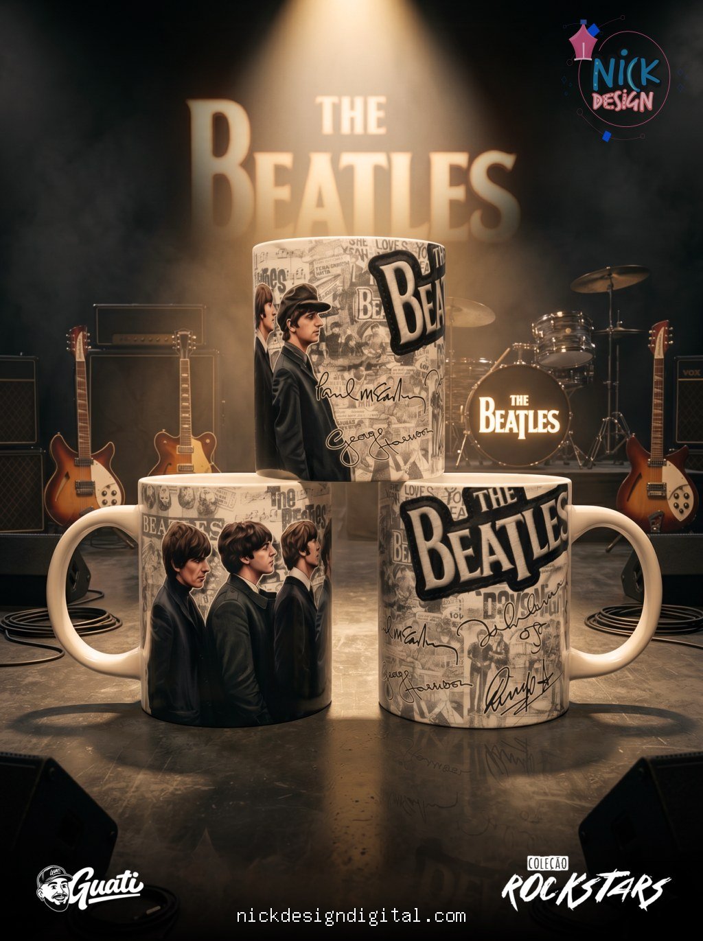 Rockstars Vol. 1 - Artes para Canecas - Imagem 11