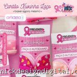 Cartão Xuxinha Laço Outubro Rosa #2
