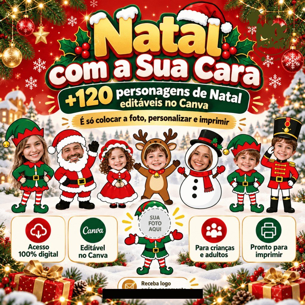 Kit Natal Com Sua Cara - Imagem 1
