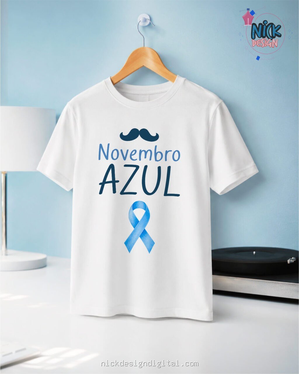 Kit Camisas Setembro Amarelo + Novembro Azul - Imagem 6
