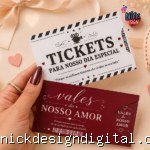 Tickets do Amor - Dia dos Namorados