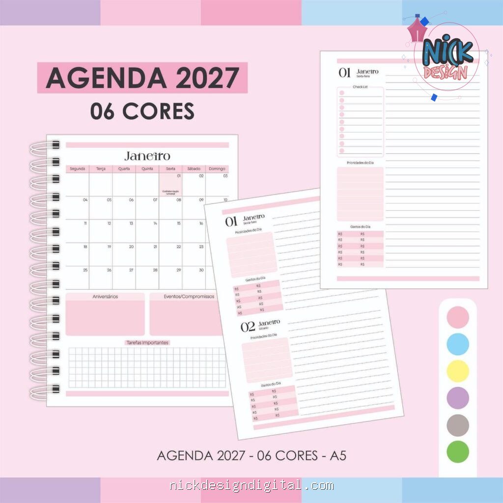 Agenda 2027 - 06 Cores - Imagem 1