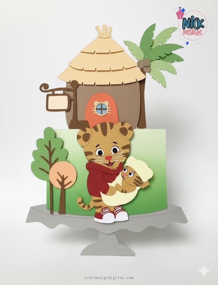 Daniel o Tigre - Topo de Bolo - Imagem 1