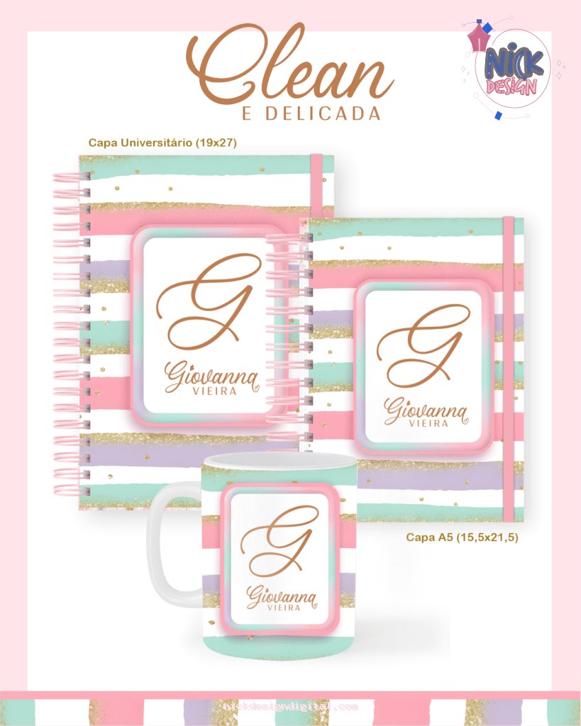 Clean e Delicada - Escolar Teen Adulto (Pamella) - Imagem 1
