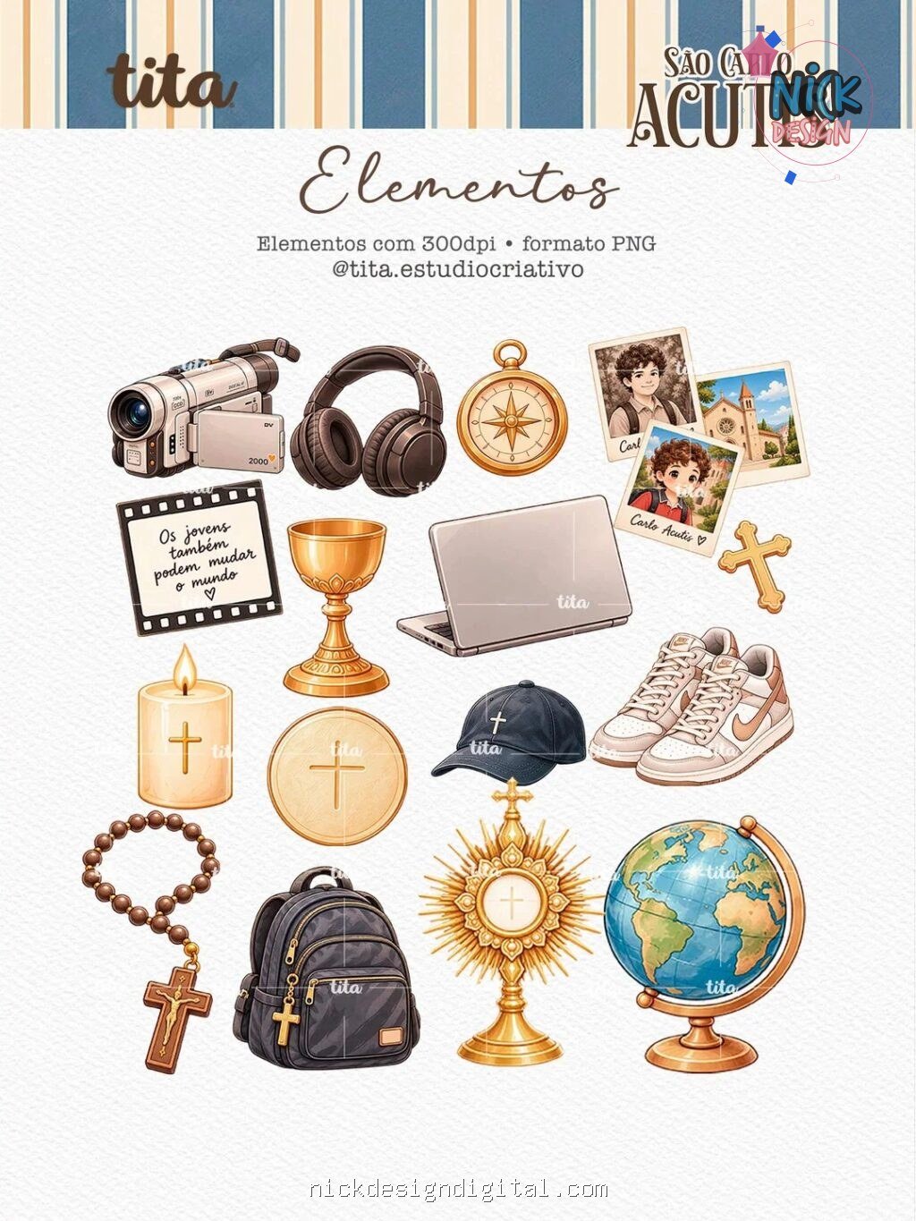 Santos - São Carlo Acutis - Ilustrações (Tita) - Imagem 2