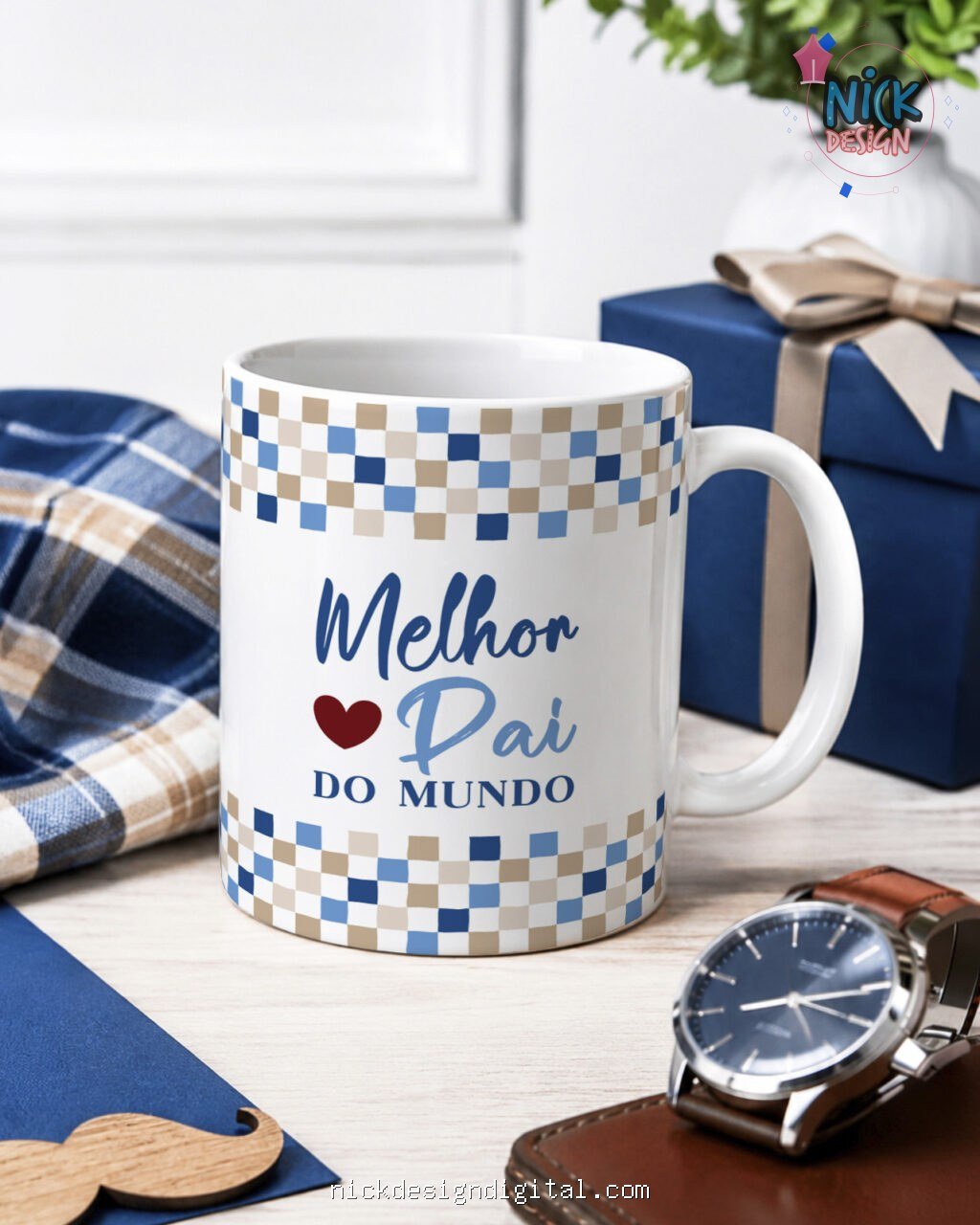 Dia dos Pais V6 SEM FOTO - Artes para Canecas - Imagem 8