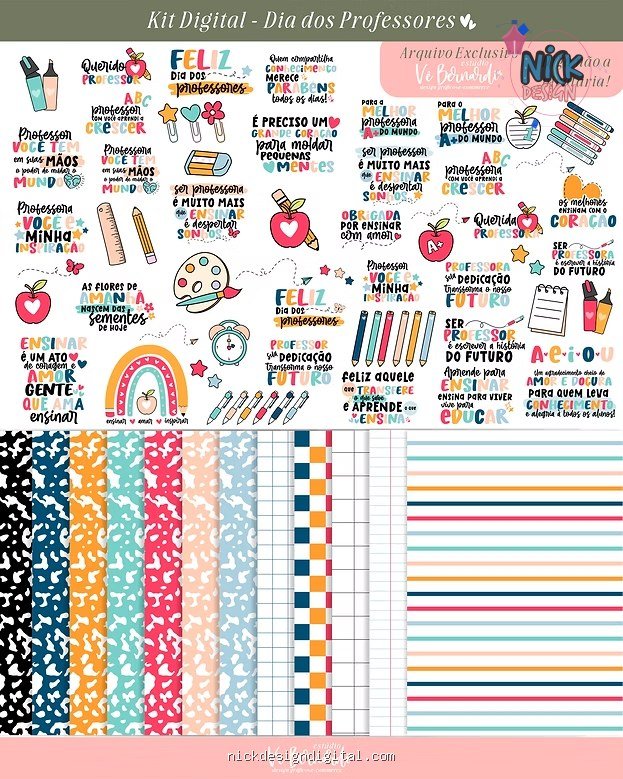 Dia dos Professores - Kit Digital - Imagem 1