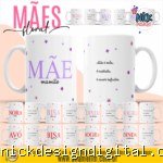 Estampa Mães Floral Canecas