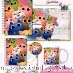 Combo Caderno Gatinho