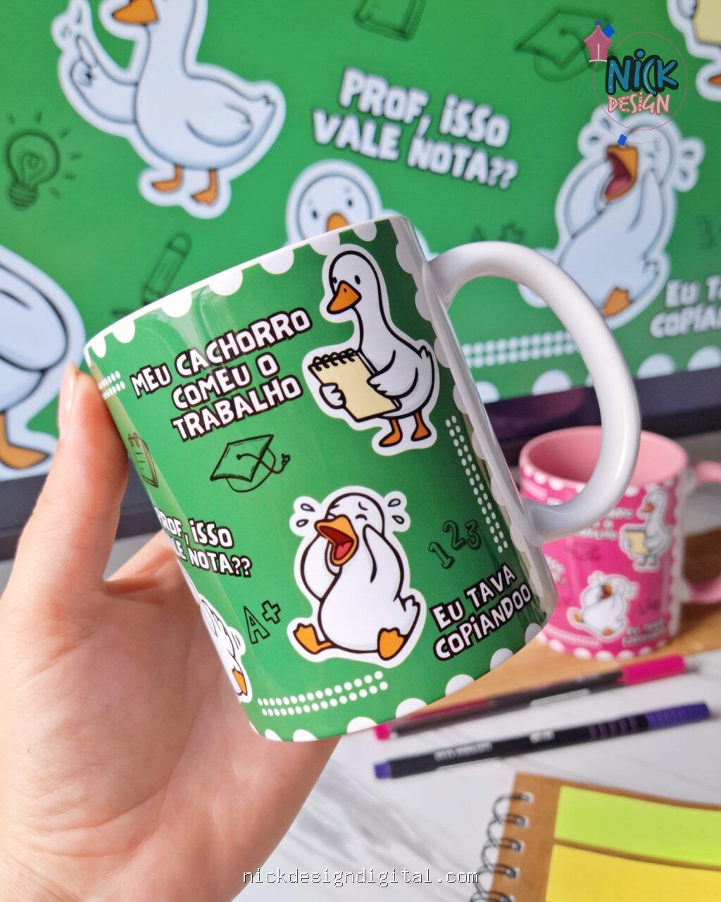Professores "Coisas que Professor escuta" - Arte Avulsa Caneca - Imagem 6
