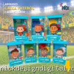 Caixas Figurinhas 3D Craques do Mundial