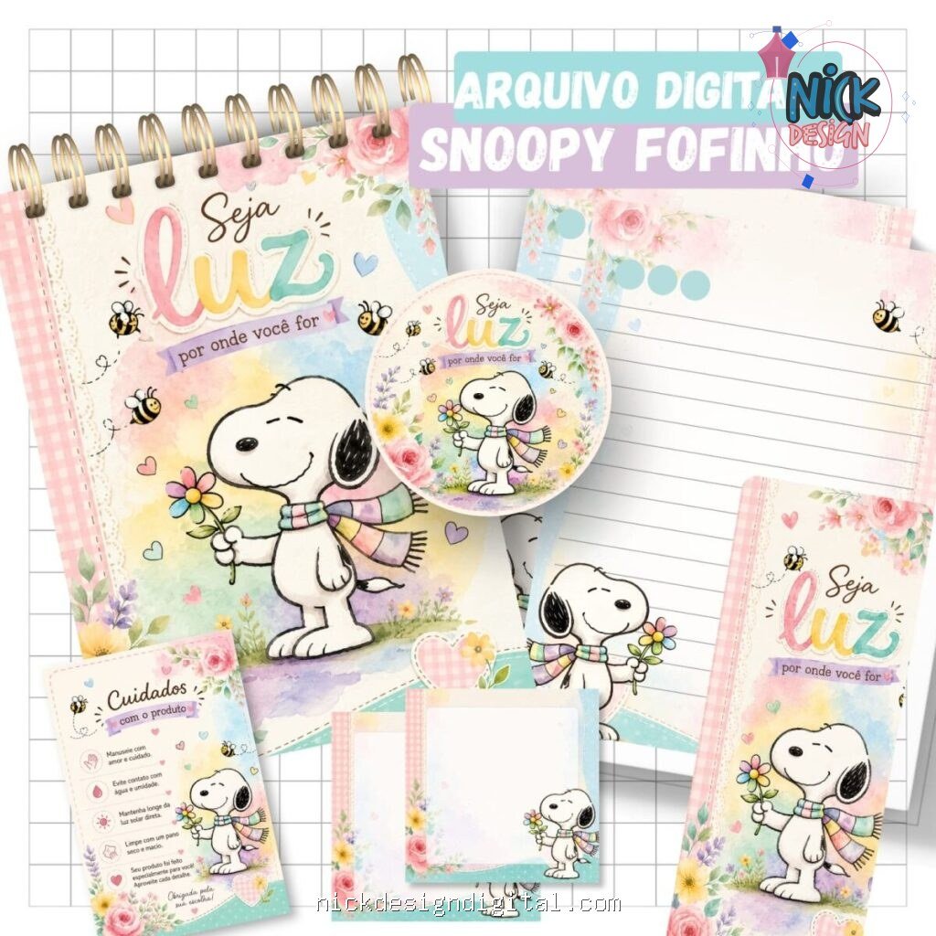 Kit Snoop Fofinho - Imagem 1