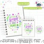 Coleção Agenda 2026 Lettering versículos
