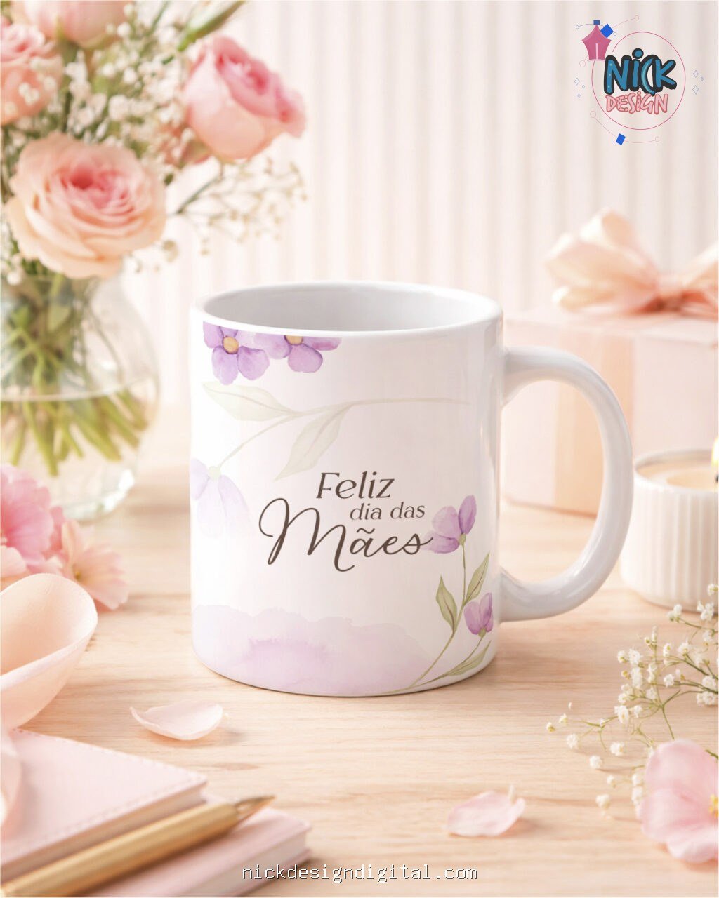 Pacote de Artes para Canecas Dia das Mães M2 - Imagem 6