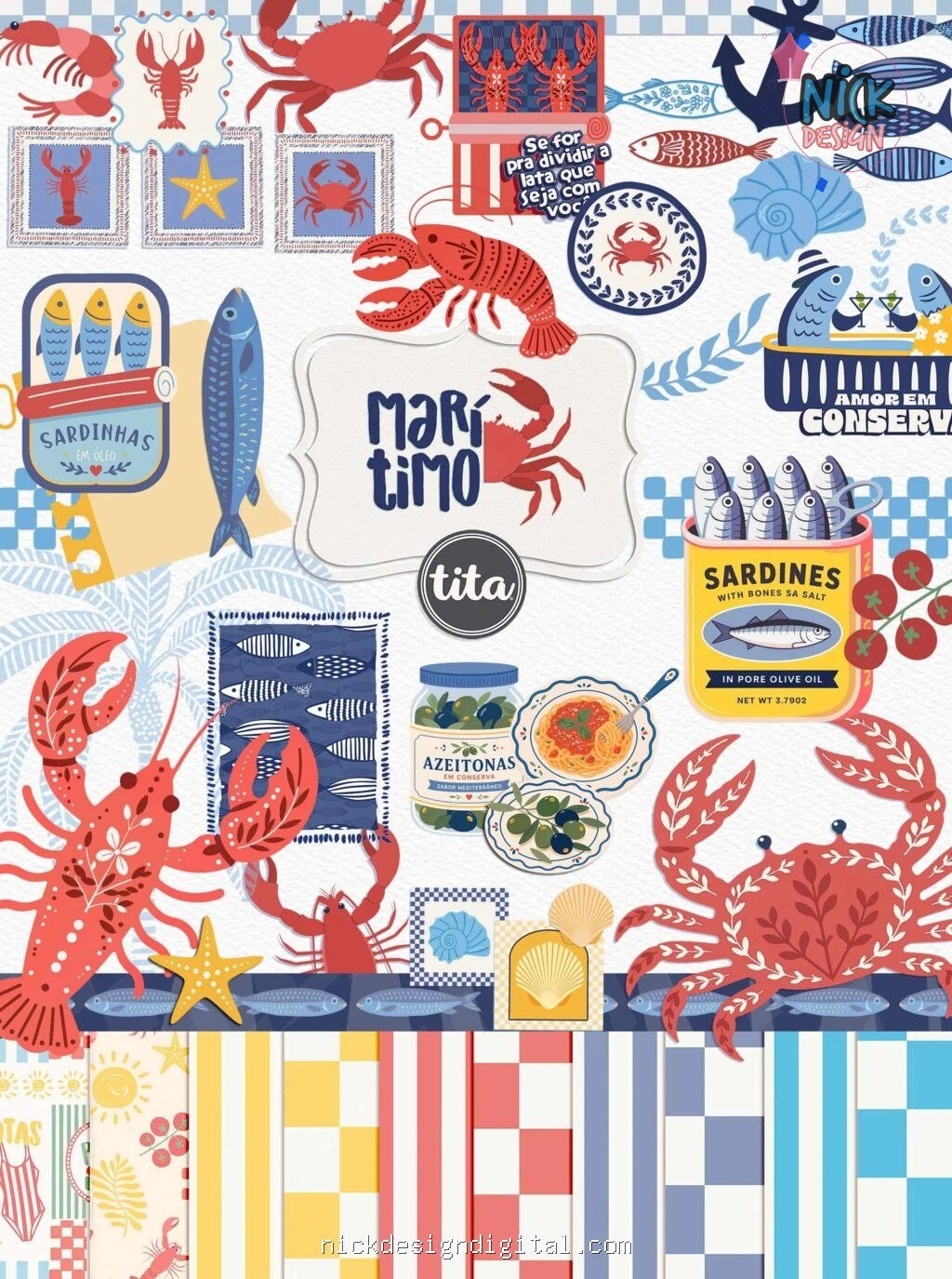 Maritimo - Combo Ilustrações (Tita) - Imagem 4