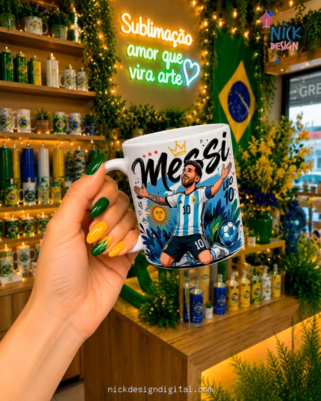 Gigantes do Futebol - Artes para Canecas - Imagem 7