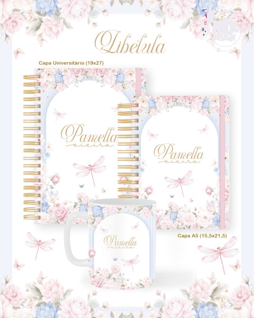 Libélulas - Escolar Teen Adulto (Pamella)