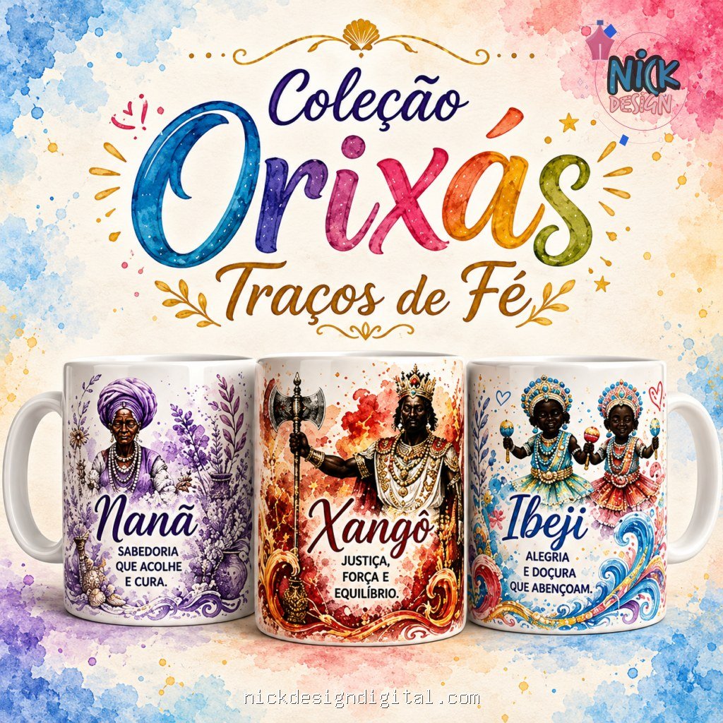 Coleção Orixás – Traços de Fé - Imagem 1