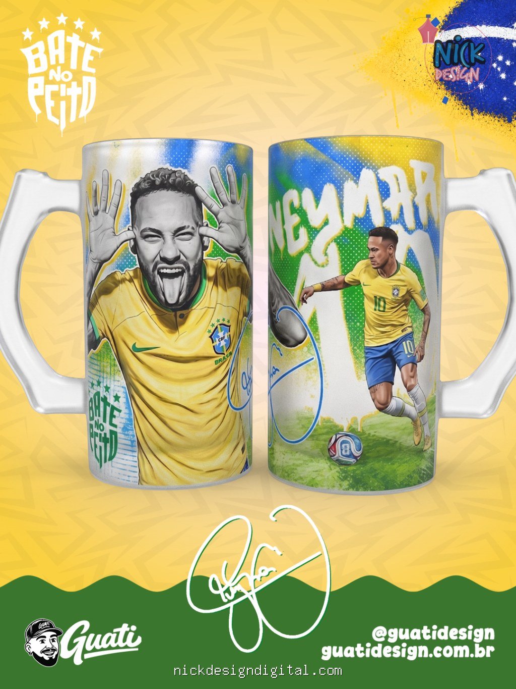 Neymar 2026 | Canecas + Chopp - Imagem 16