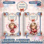 Caderno Colegial Coleção Morangos – 12 em 1