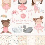 Bailarina - Kit Digital