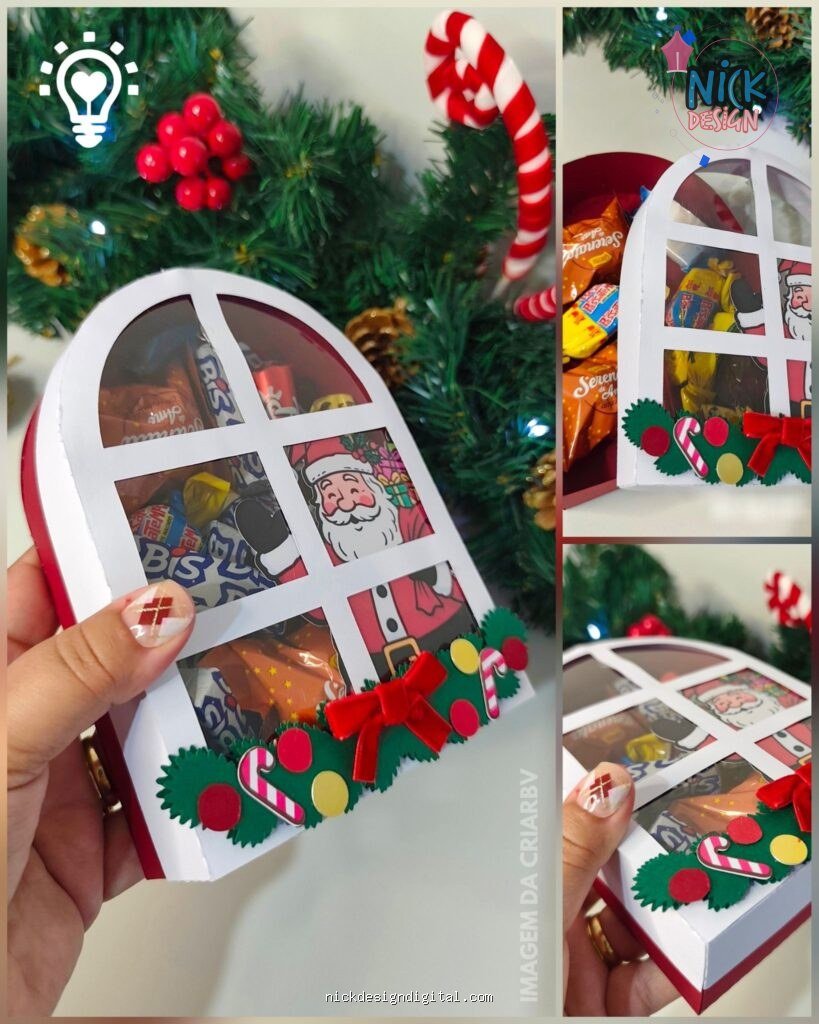 Porta Doces Janela - Natal - Imagem 1