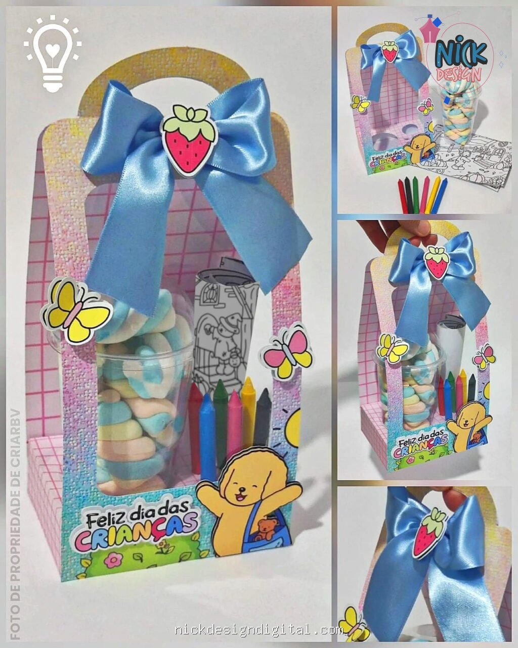 Kit Pintura Diversão Bobbie Goods - Dia das Crianças - Imagem 1