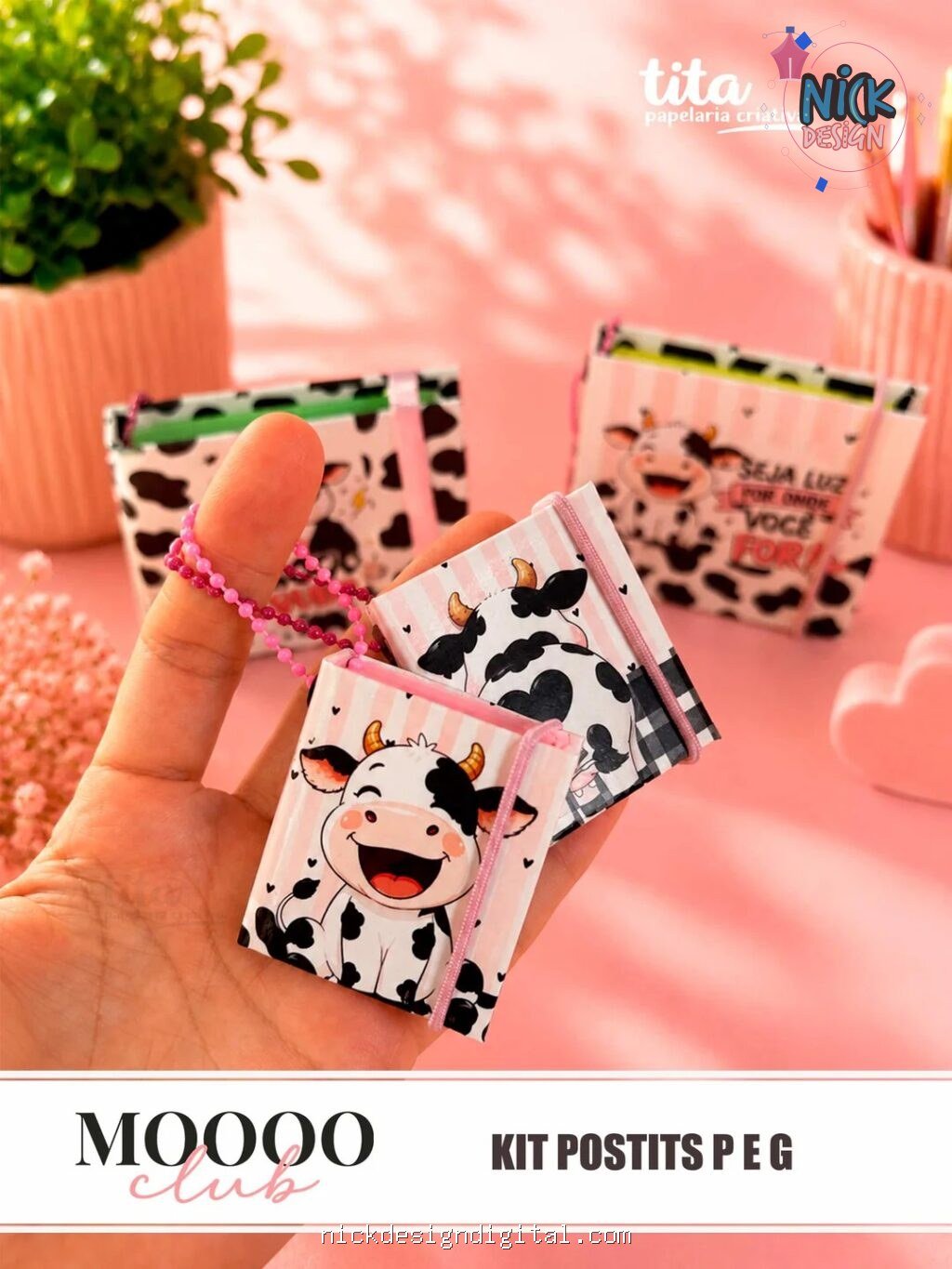 Mooo Club - Kit Postits P e G (Tita) - Imagem 2