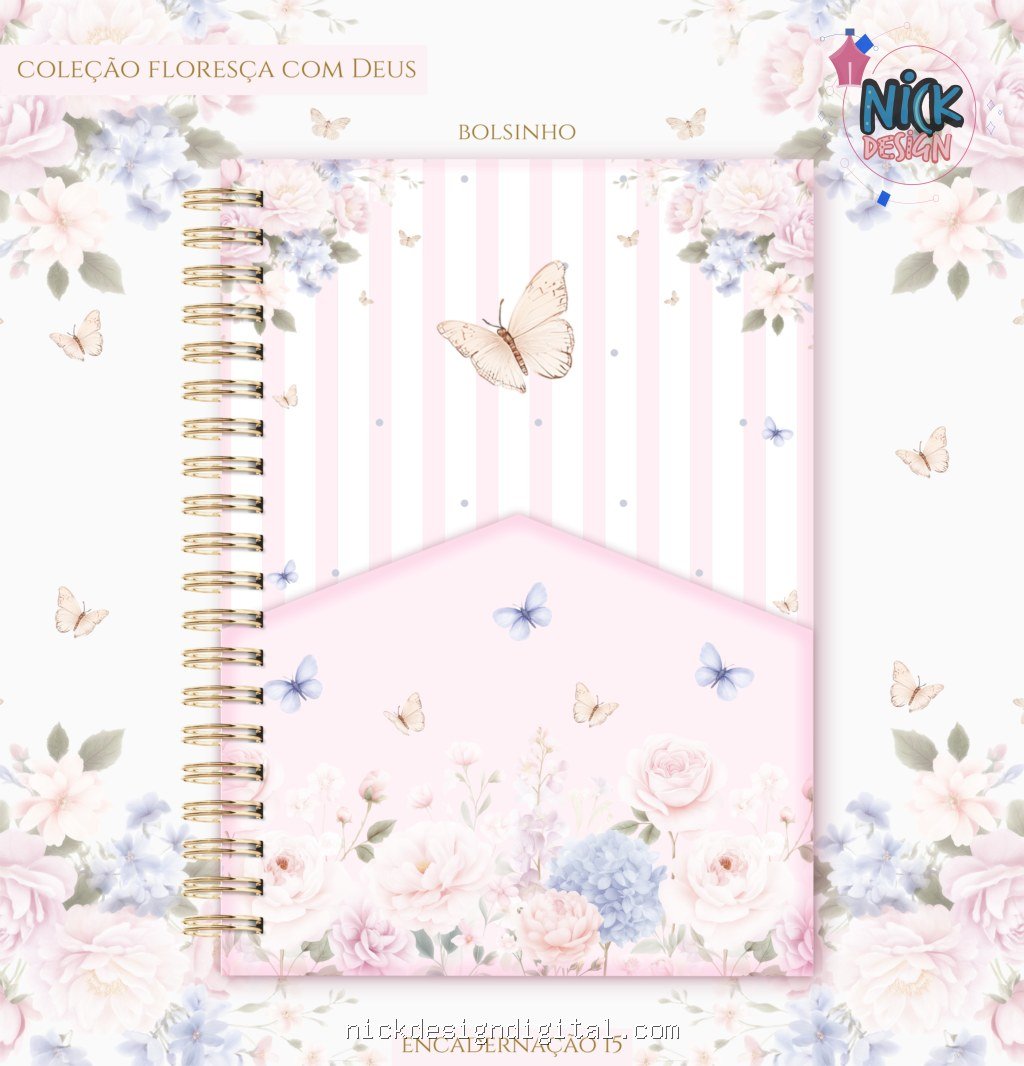 Pack Agenda Cristã - Florescer com Deus (Lina Criativa) - Imagem 12
