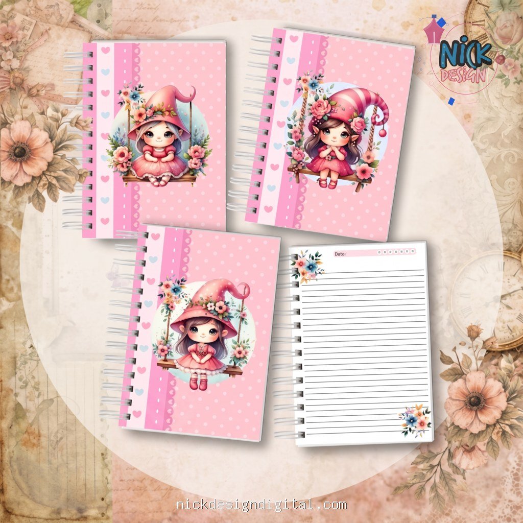 Caderno Duendes - Imagem 1