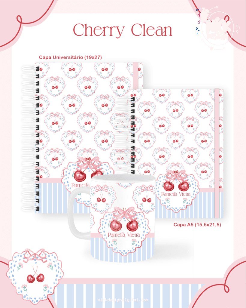 Cherry Clean - Escolar Teen Adulto (Pamella)
