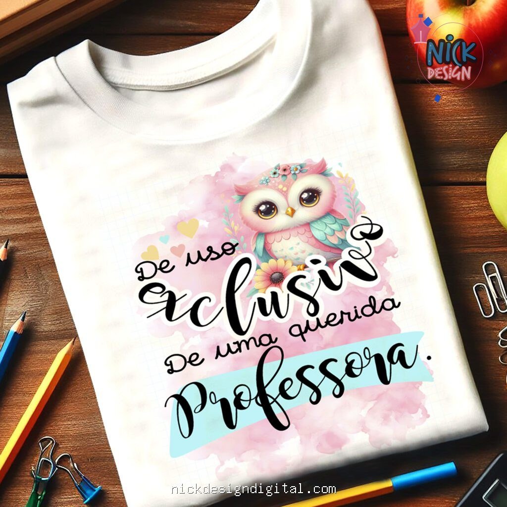 Artes Camiseta Dia dos Professores 2025 - Imagem 14