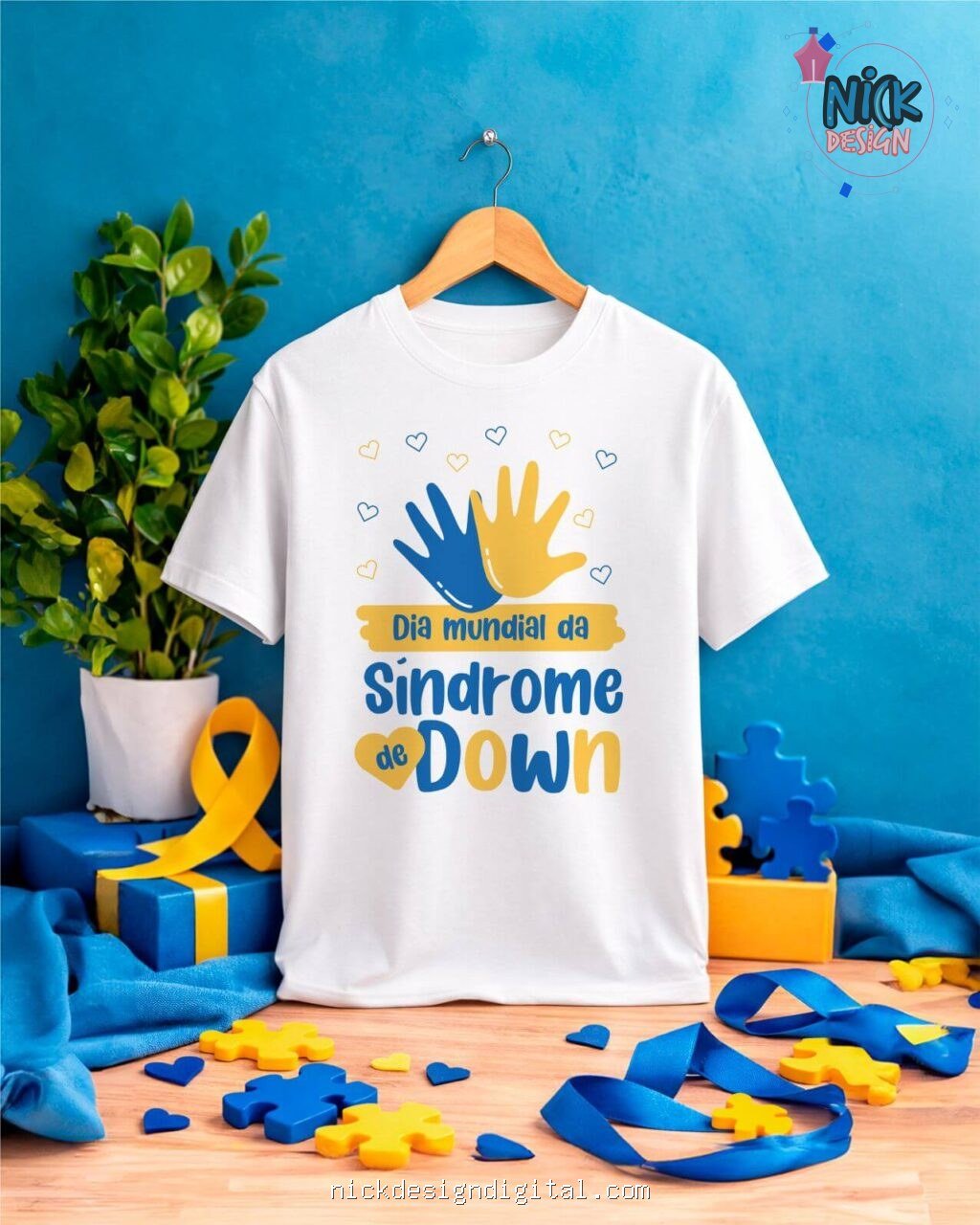 Kit Camisa Síndrome de Down - Imagem 1