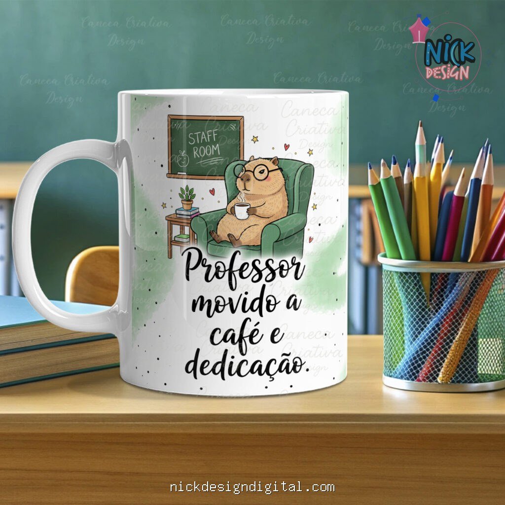 Capivarinhas Professores 2025 (Caneca Criativa) - Imagem 19