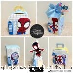 Spidey e Amigos - Kit Festa Pronta