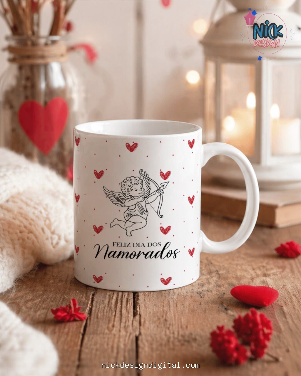 Namorados V7 SEM FOTO - Artes para Caneca - Imagem 1