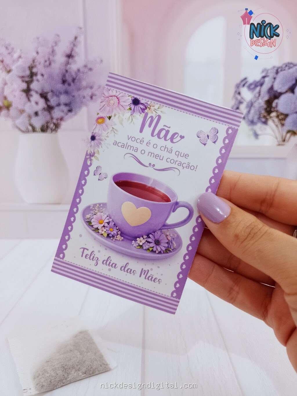Saquinho para Chá - Dia das Mães - Imagem 1