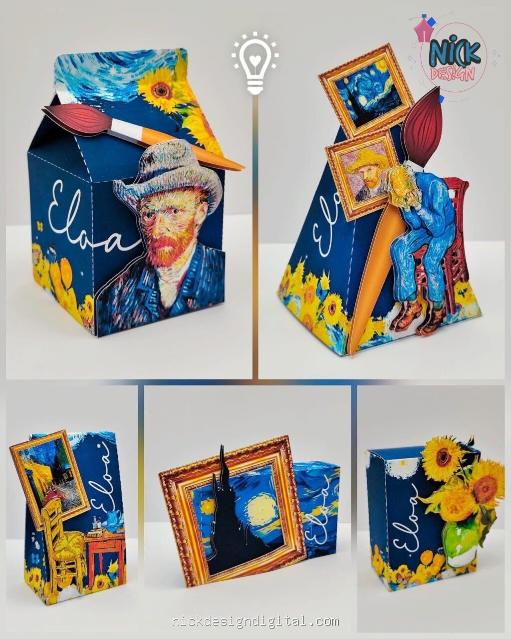 Vincent Van Gogh - Kit Festa Pronta - Imagem 1
