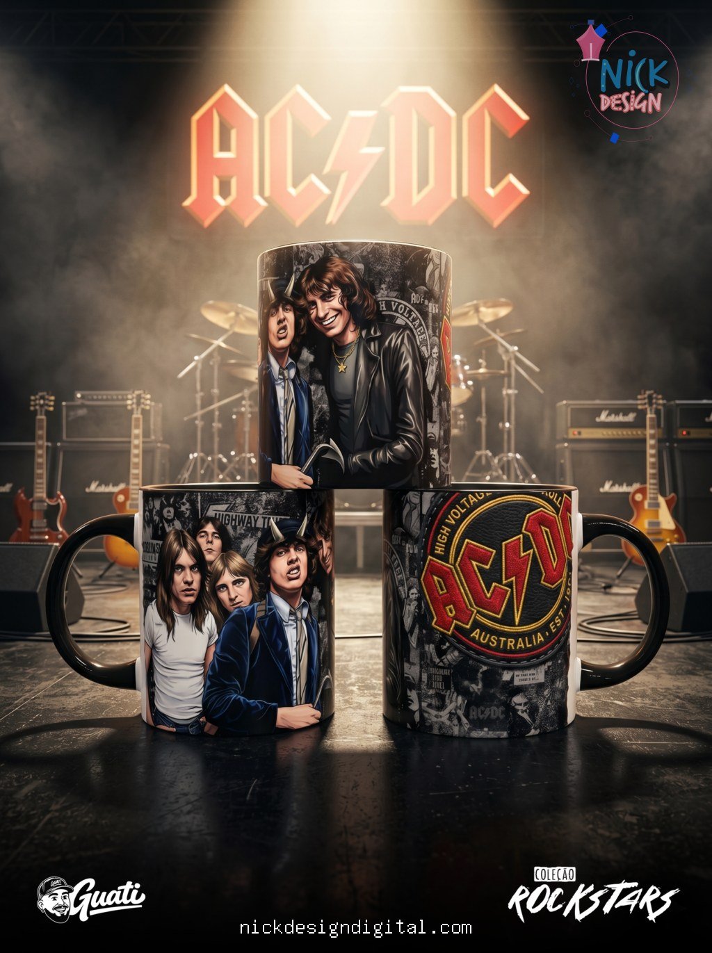 Rockstars Vol. 1 - Artes para Canecas - Imagem 3