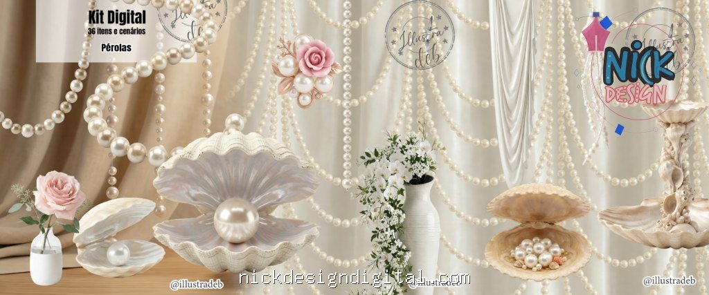 Pérolas - Kit Digital - Imagem 1