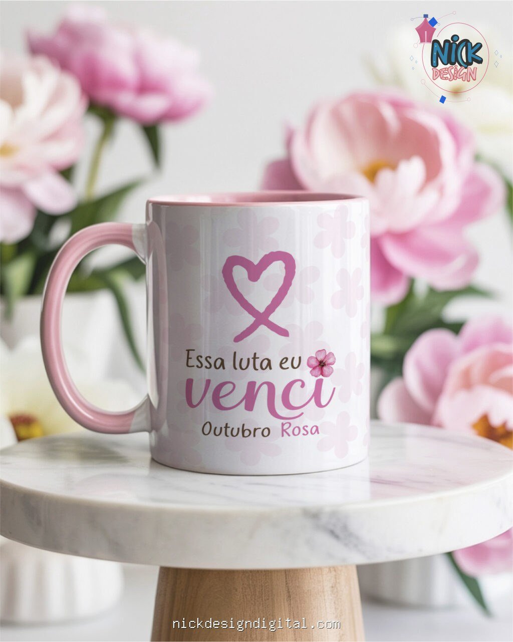 Kit Canecas Outubro Rosa V7 - Imagem 11