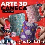 3D - Artes para Caneca