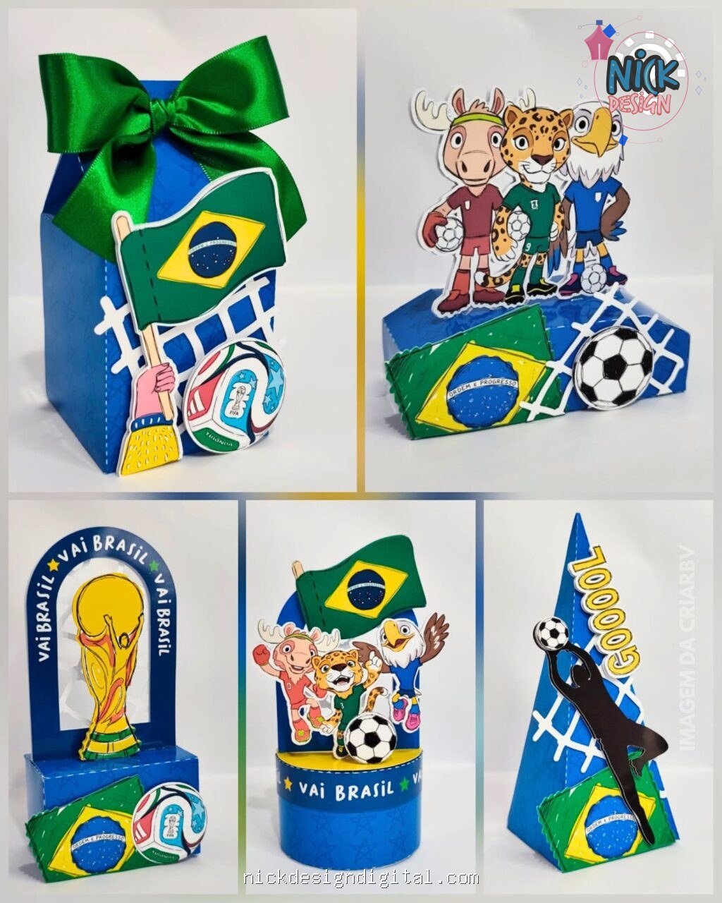 Copa do Mundo 2026 - Kit Festa Pronta - Imagem 1