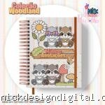 Caderno A5 - Woodland N4 (Jana Bicalho)